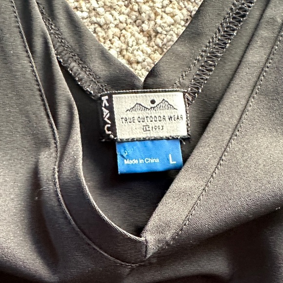 Kavu Black V-Neck Sleeveless Mini Dress - Picture 2 of 3